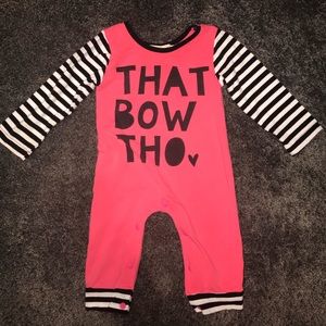 Baby Girl One Piece Outfit, Sz 80